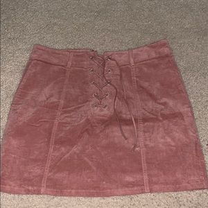 forever 21 pink skirt